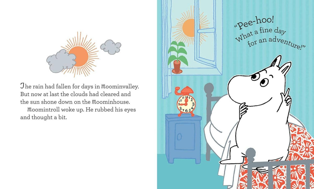 Moomin and the Moonlight Adventure by Tove Jansson: Paper Over Board