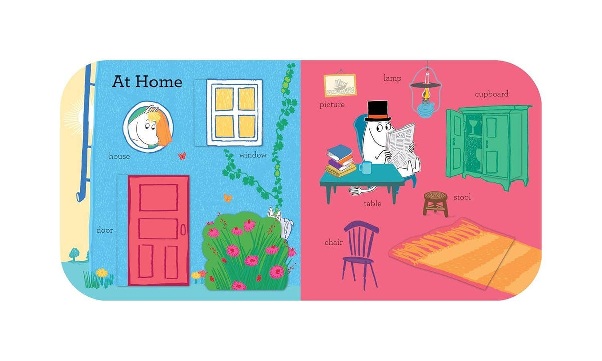 Moomin’s First 100 Words: Board Book