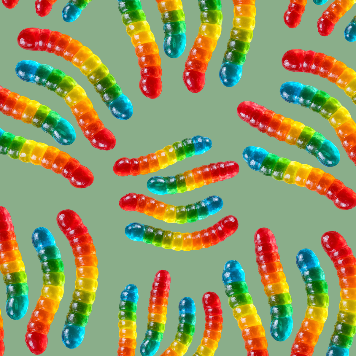 Haribo Rainbow Worms