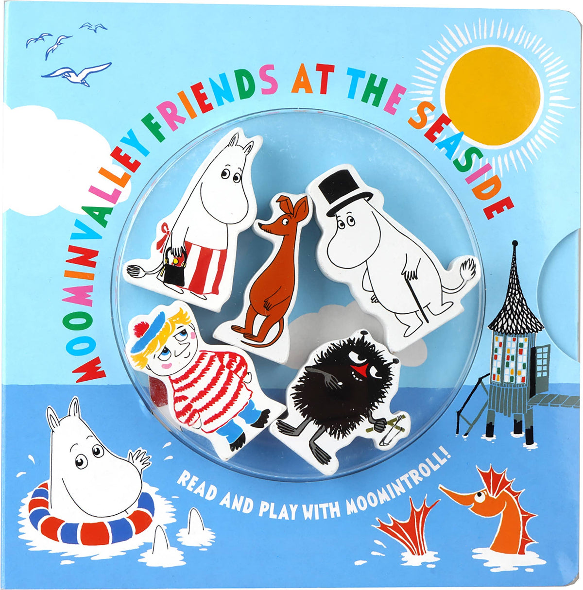 Moominvalley Friends at the Seaside: Board Book
