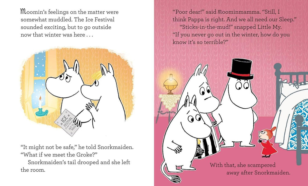 Moomin and the Ice Festival: Paper Over Board