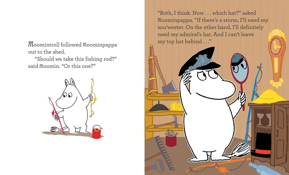 Moomin and the Moonlight Adventure by Tove Jansson: Paper Over Board