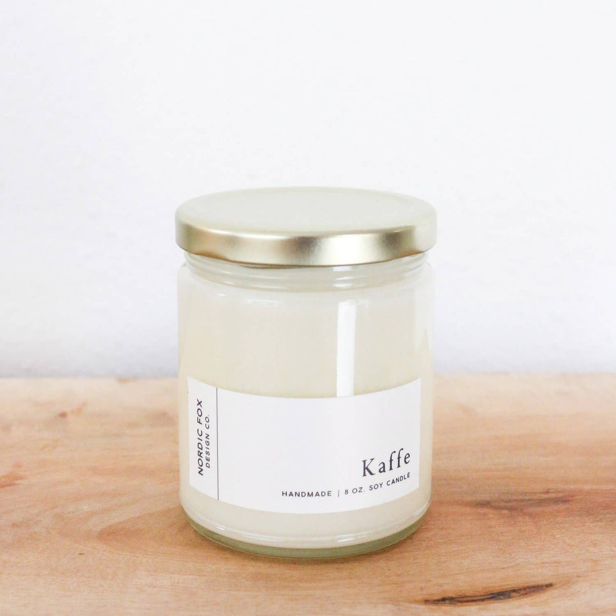 Kaffe Handmade Soy Candle: 8 oz. Jar