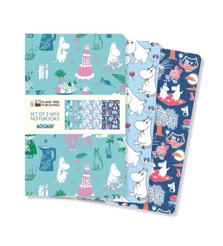 Moomin Classics Set of 3 Mini Notebooks by: Notebook / blank book; 64 pages / English