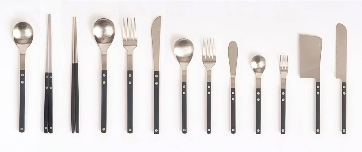 Bogen Sentier Satin Flatware: Sky