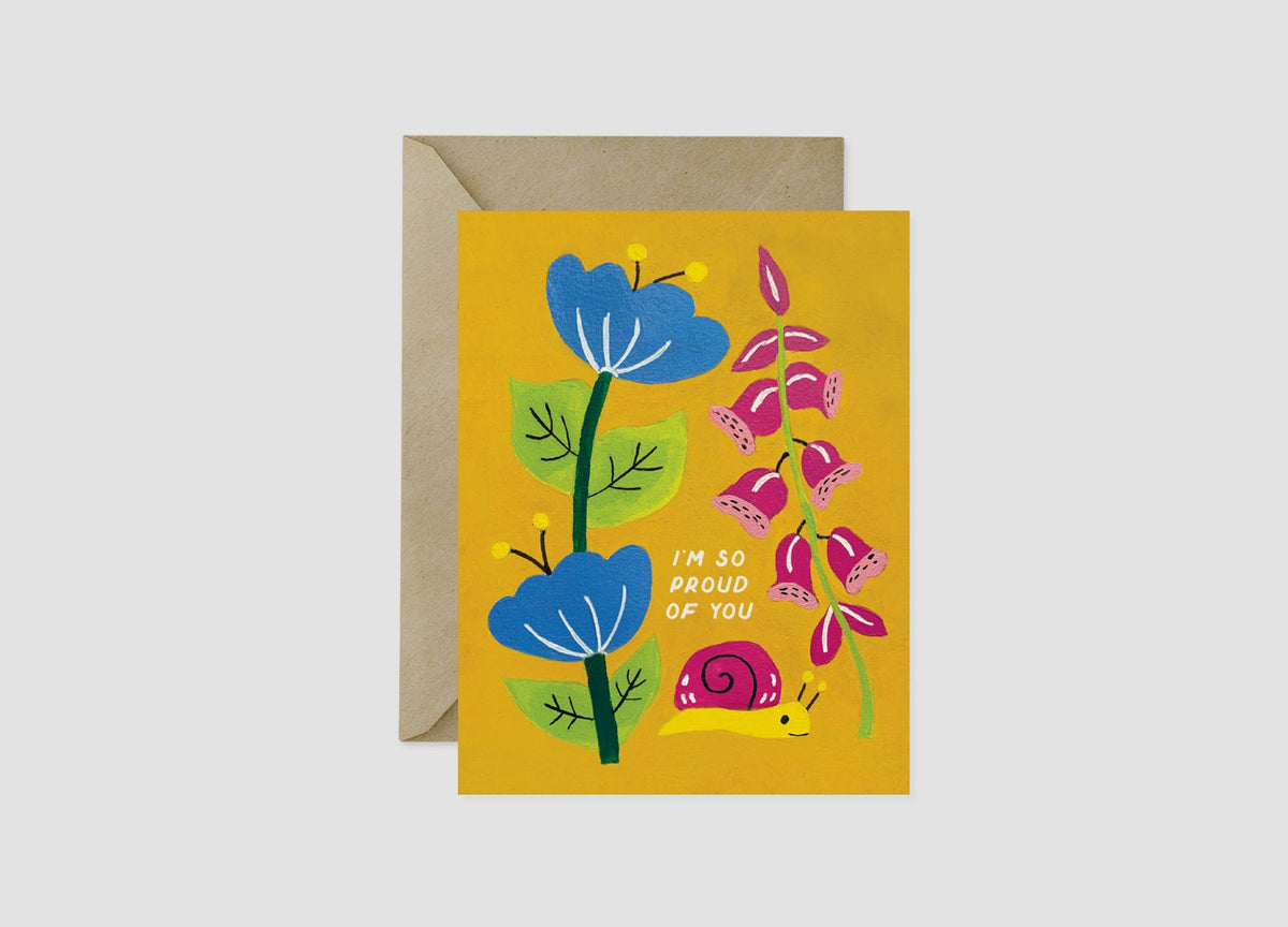 I'm So Proud of You Spring Greeting Card