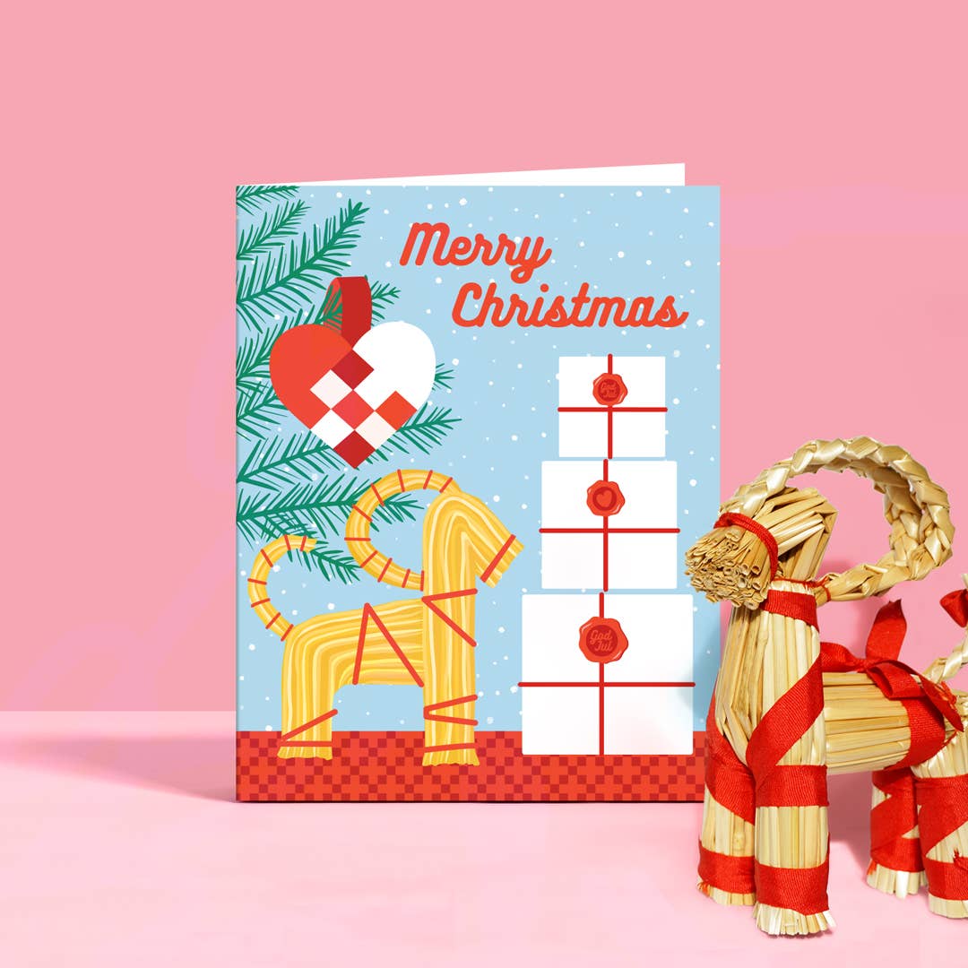 Swedish Holiday Christmas Card