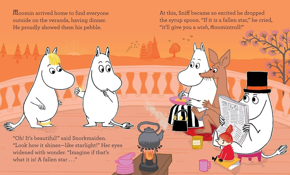 Moomin and the Wishing Star: Paper Over Board