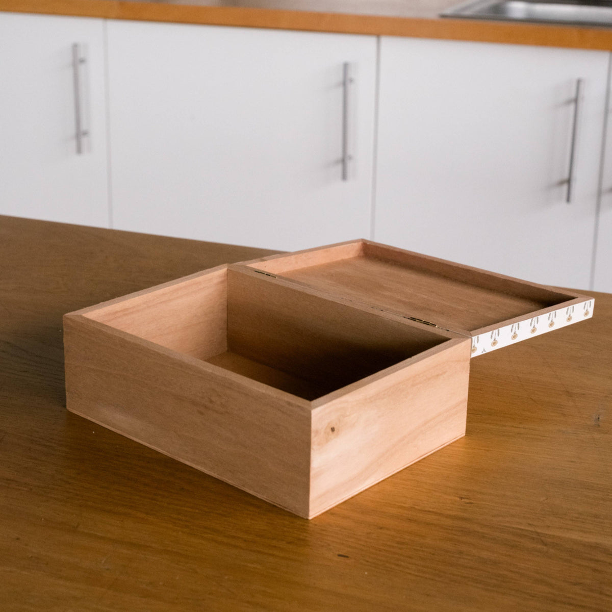 Cottage Bloom Wooden Keepsake Box