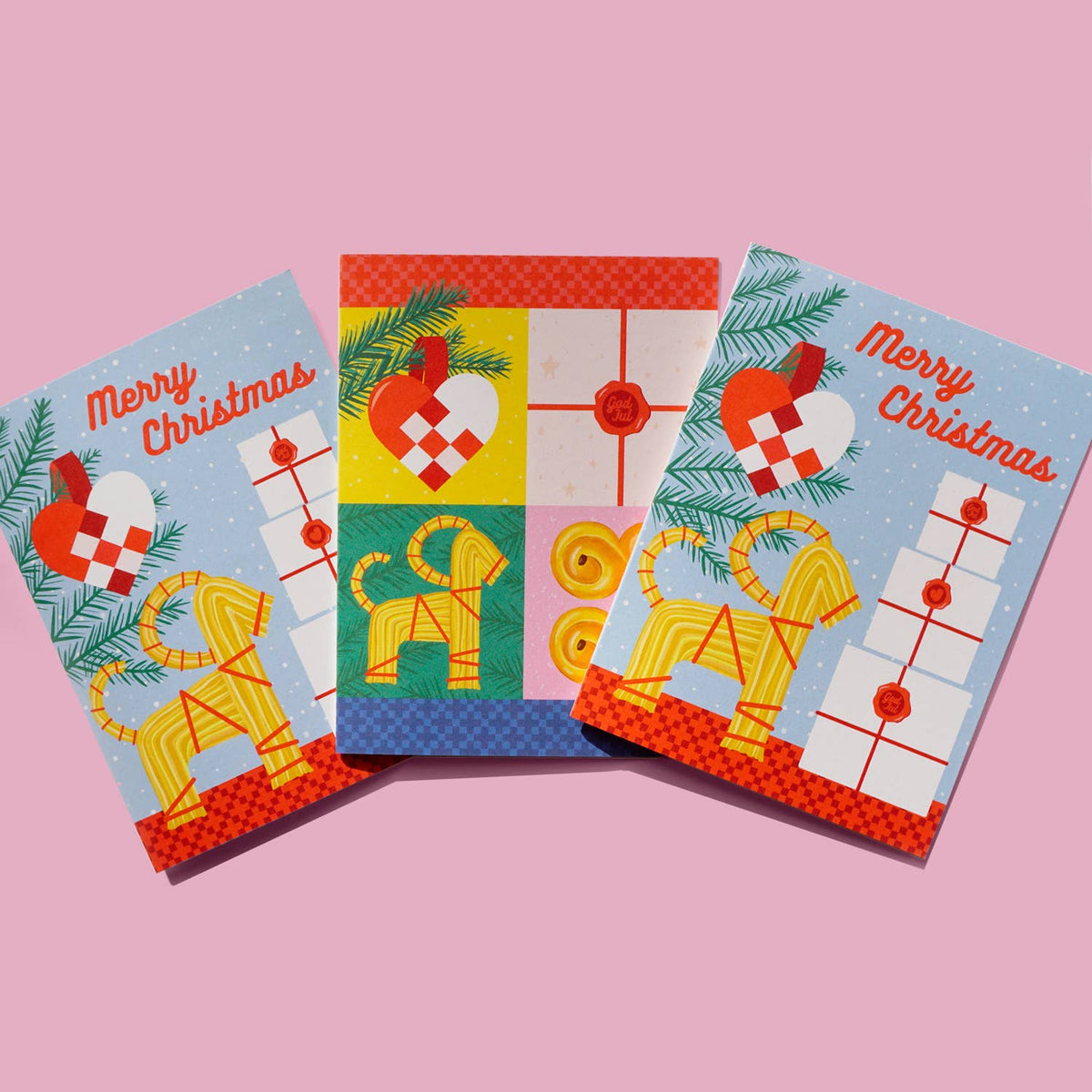 Swedish Holiday Christmas Card