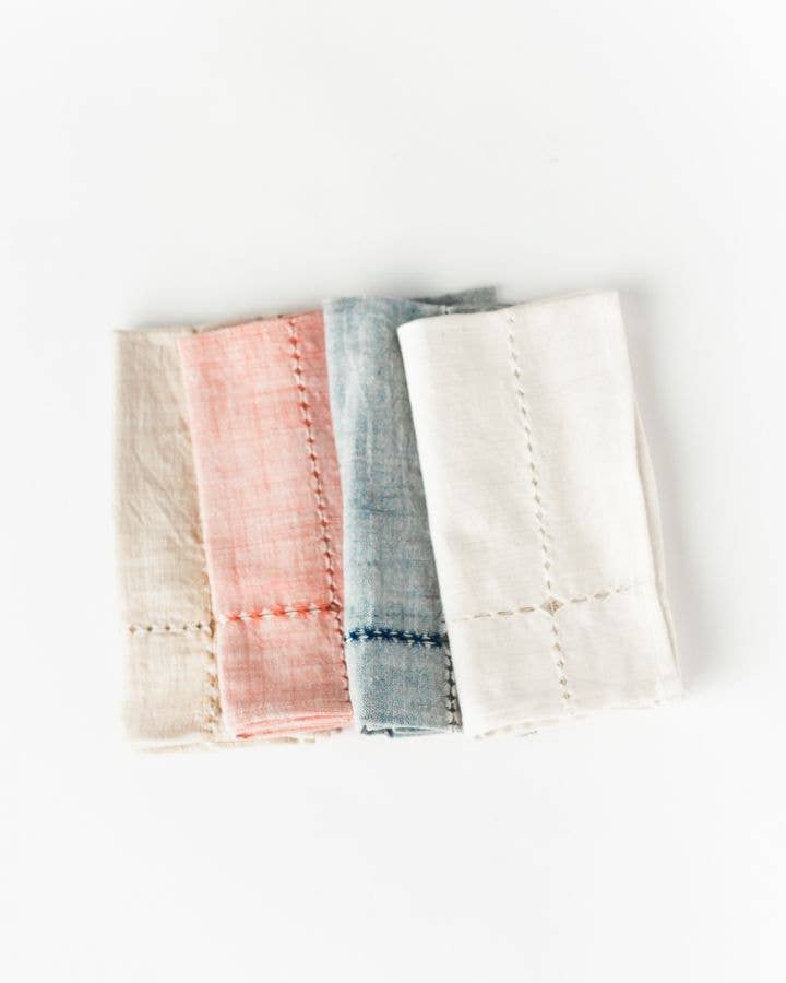 Pulled Cotton Napkin: Rattan