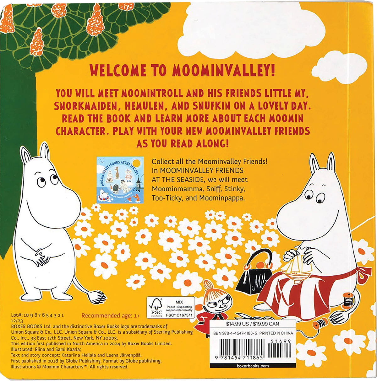 Moominvalley Friends: Board Book