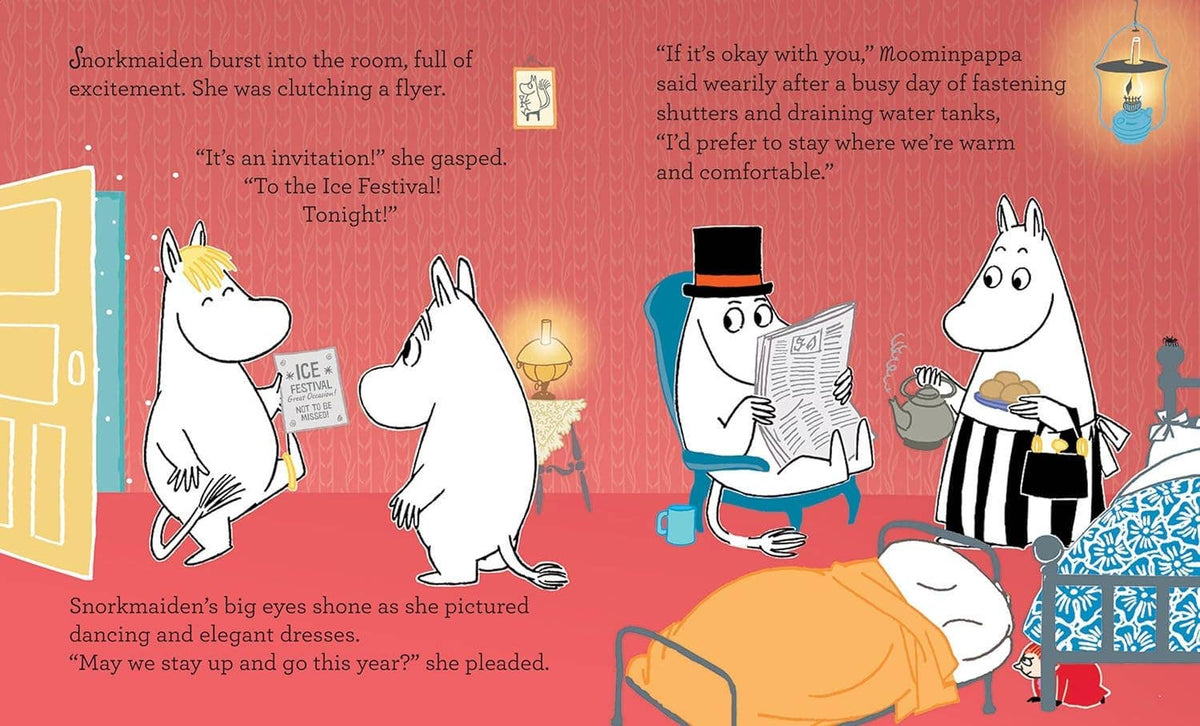 Moomin and the Ice Festival: Paper Over Board
