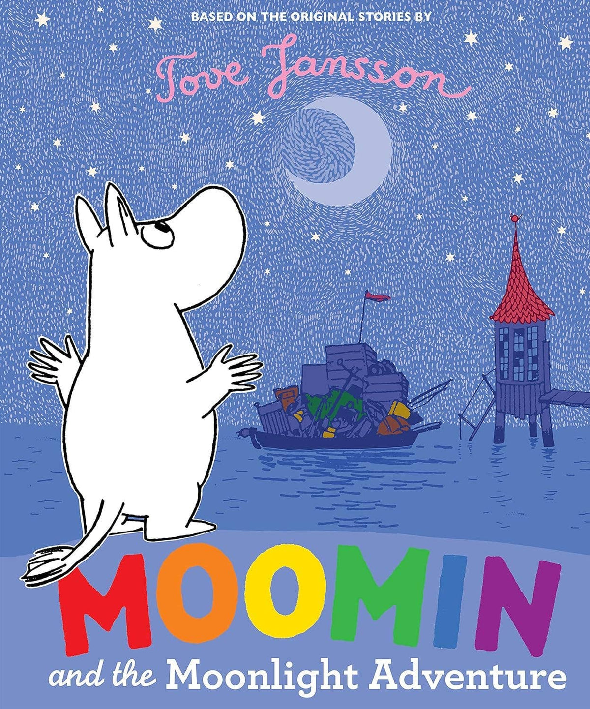 Moomin and the Moonlight Adventure by Tove Jansson: Paper Over Board
