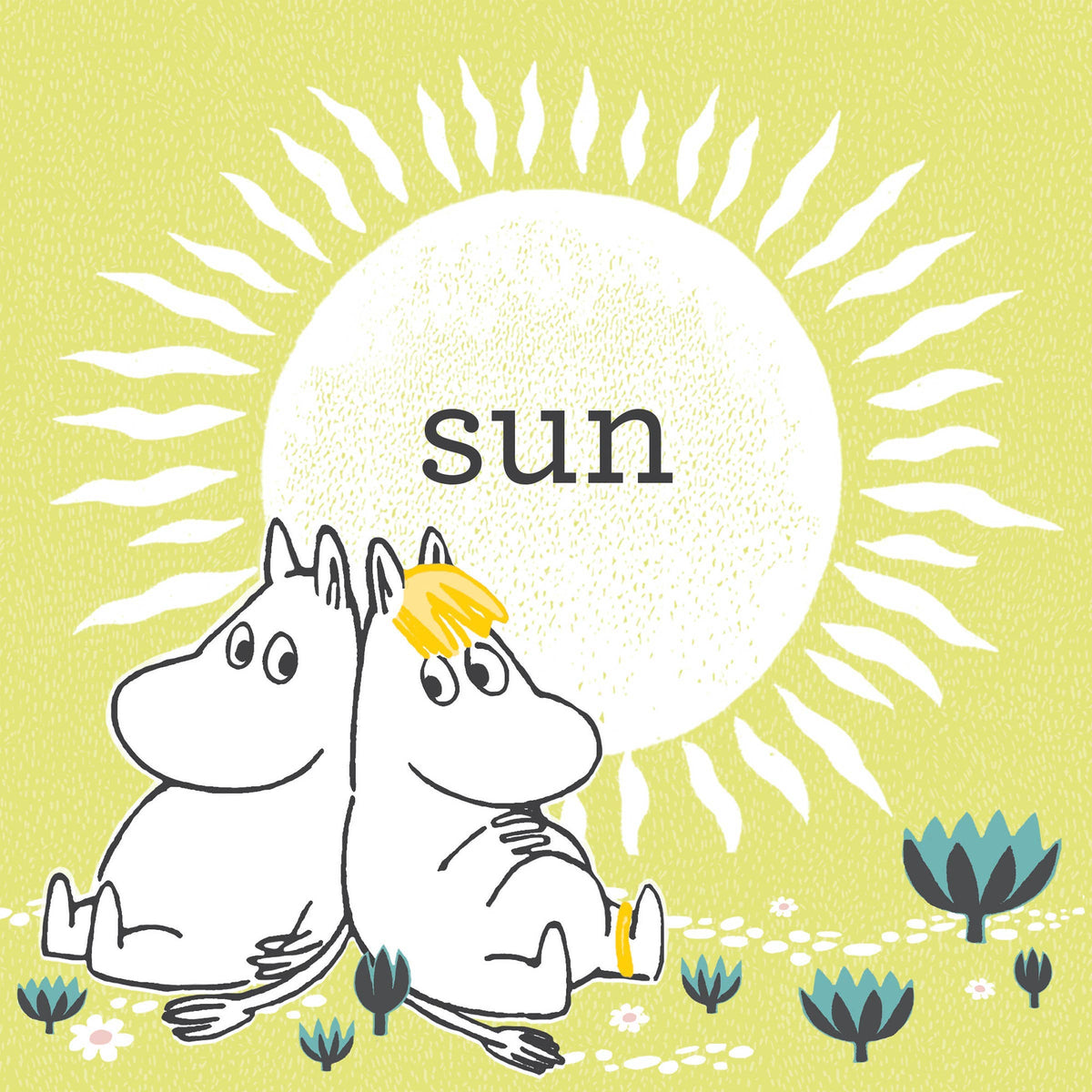 Moomin Words Tummy Time: Board Book