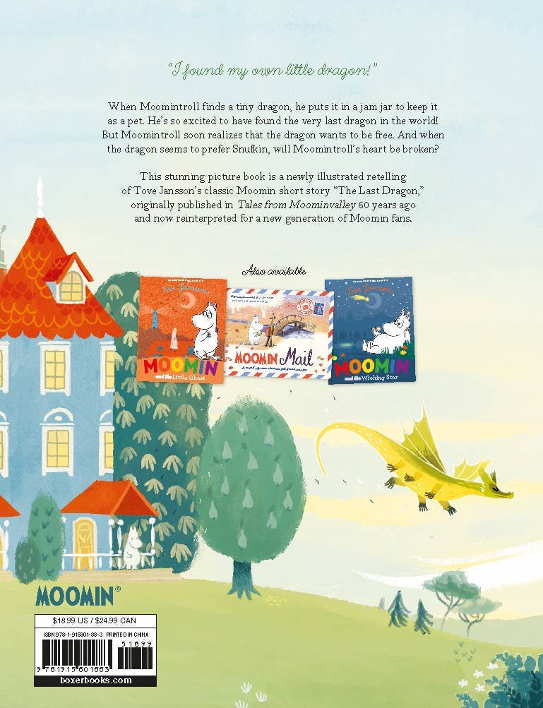 The Last Dragon in Moominvalley: Paper Over Board