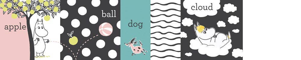Moomin Words Tummy Time: Board Book