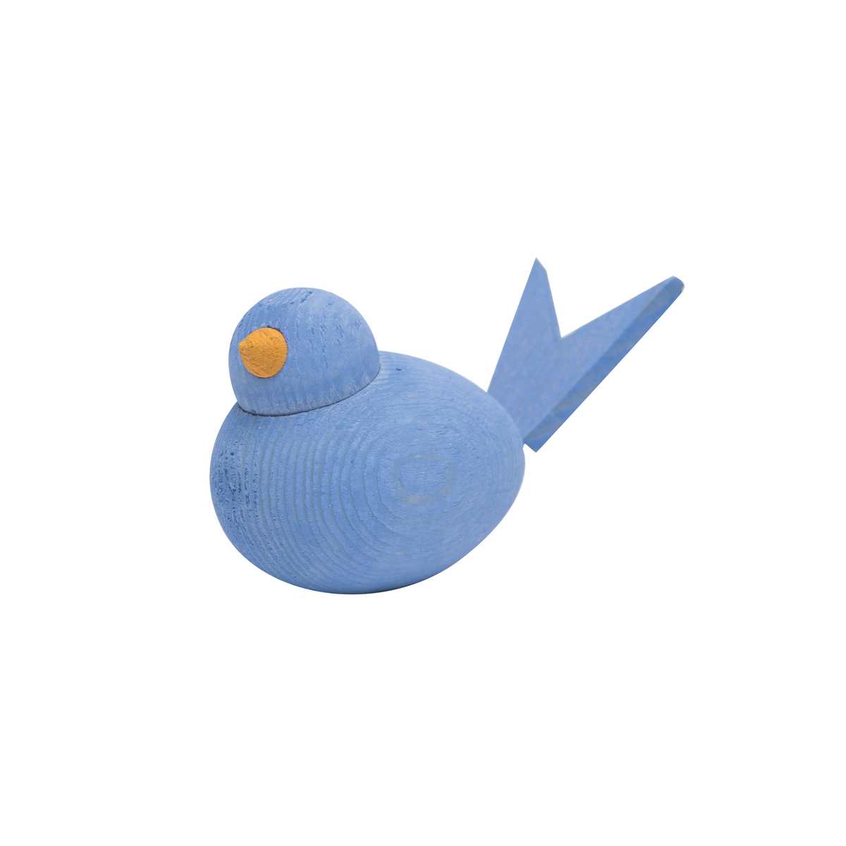 Swedish Wooden Bird - Light Blue