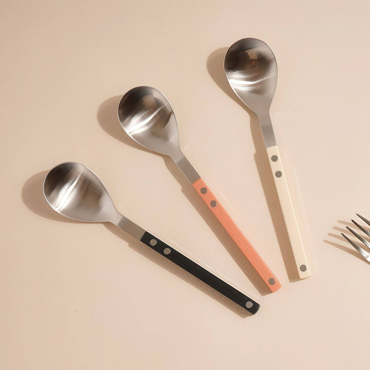 Bogen Sentier Satin Flatware: Vanilla