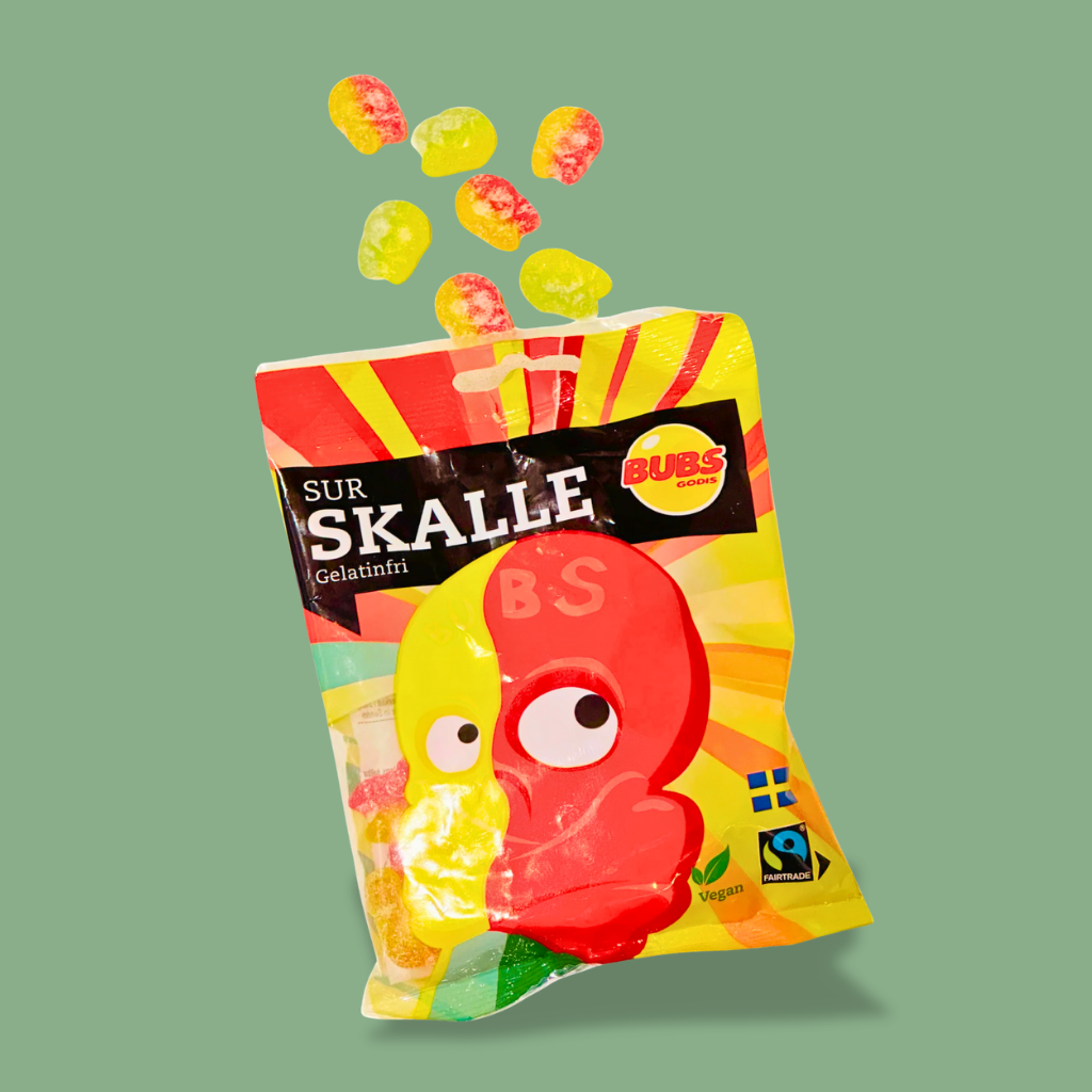 BUBS Mini Sour Skulls