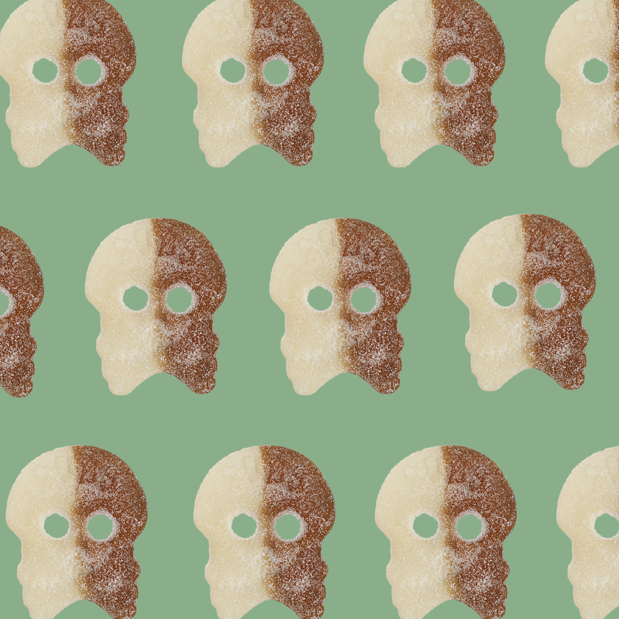 BUBS Mini Cola Sour Skulls Swedish Candy Group