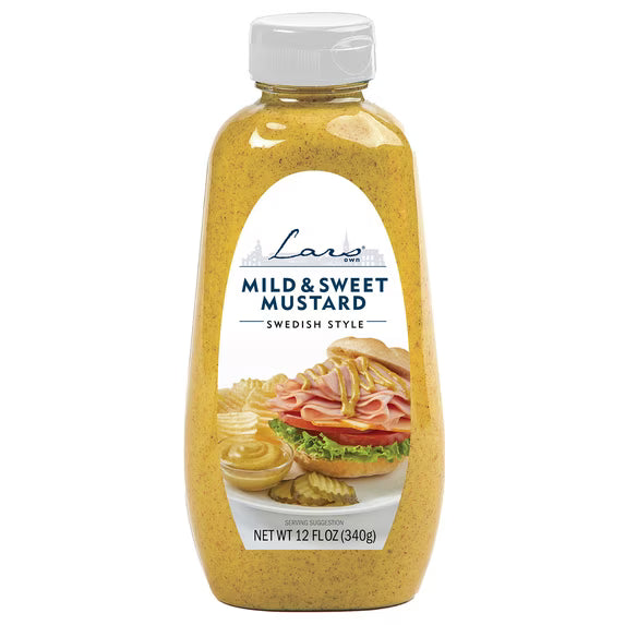 Lars Own Mild & Sweet Mustard 12 oz