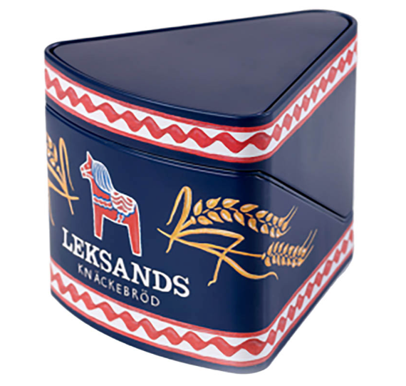 Leksands Crispbread Triangles Tin