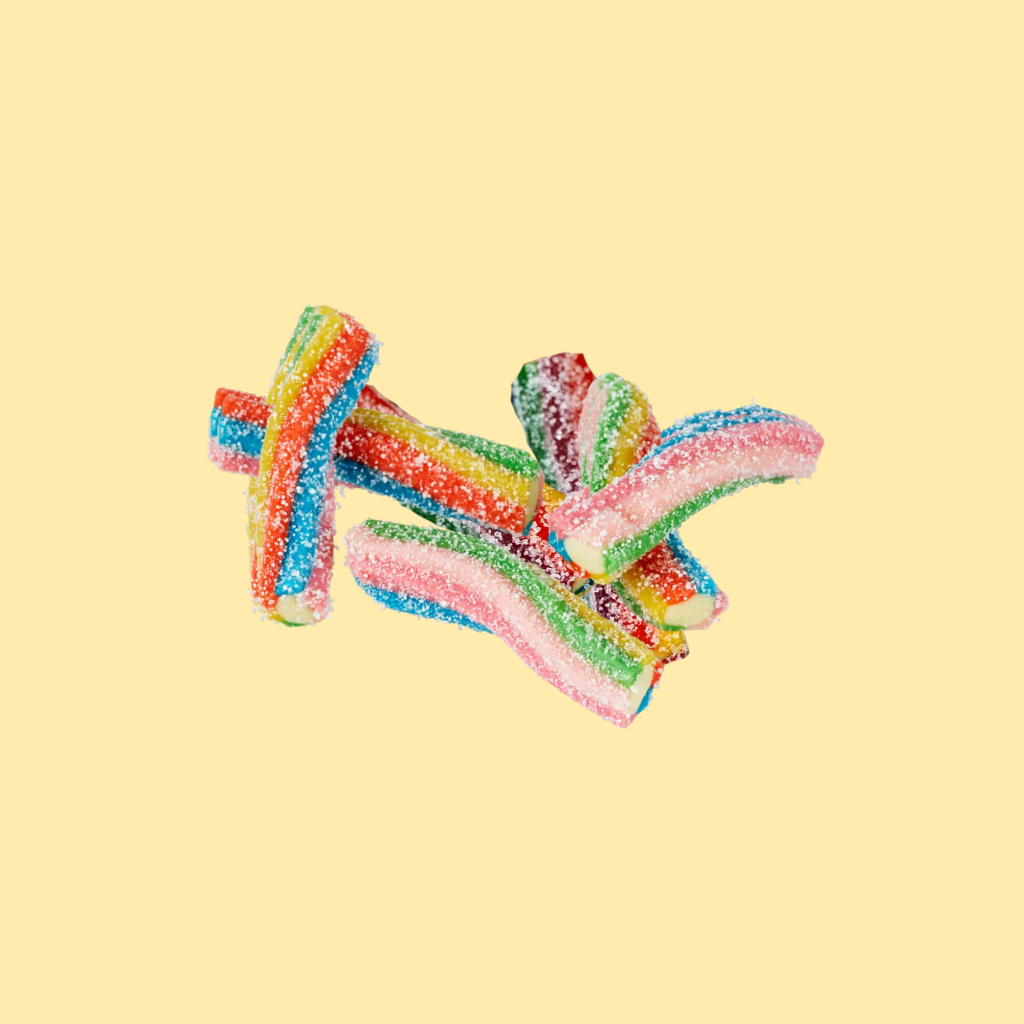 Skåne Konfektyr Sour Filled Rainbow Twist