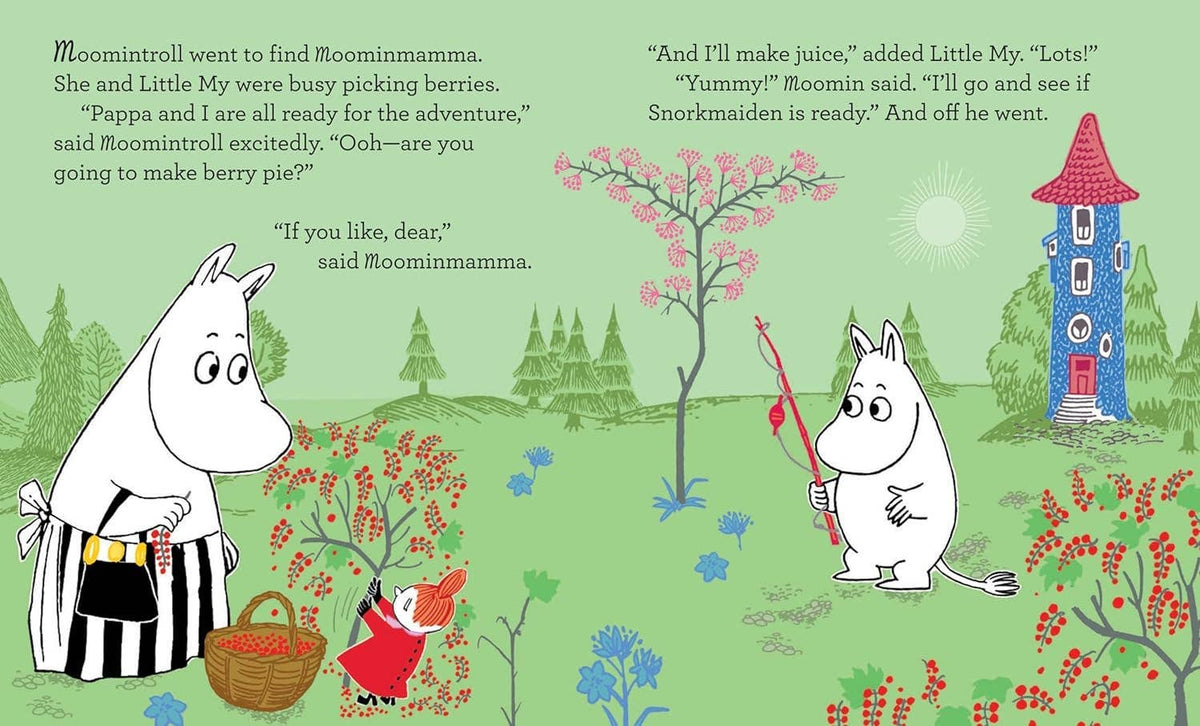 Moomin and the Moonlight Adventure by Tove Jansson: Paper Over Board