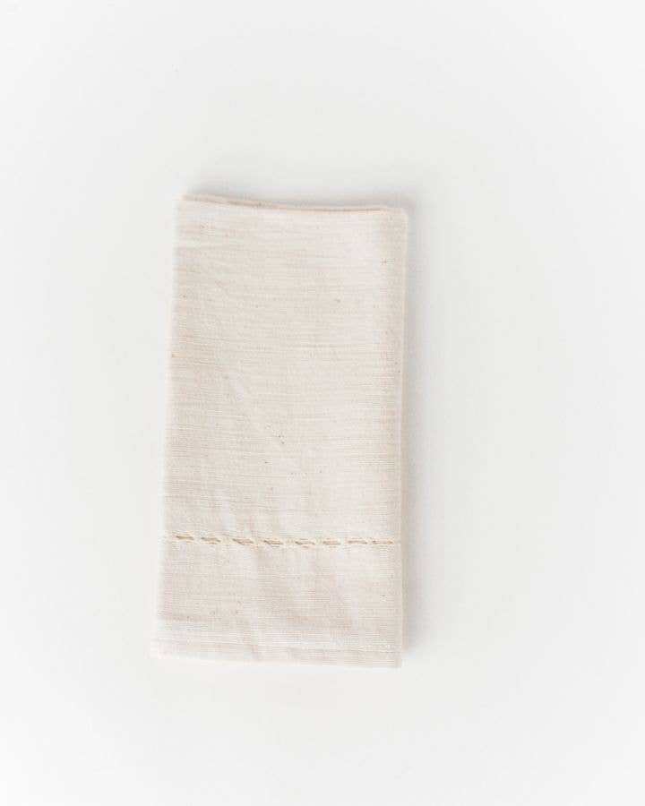 Pulled Cotton Napkin: Blue