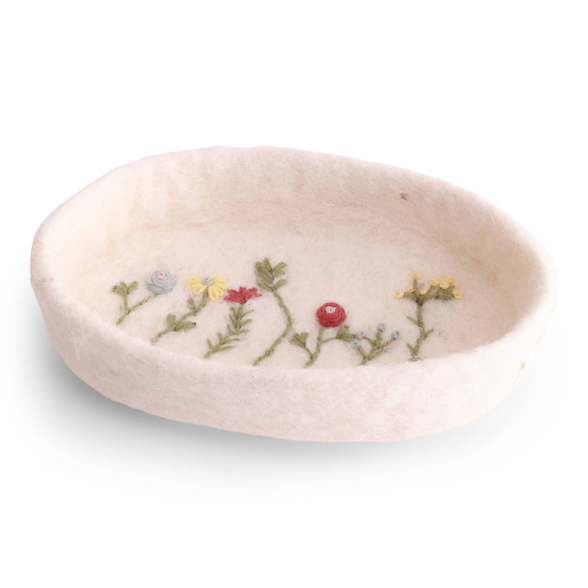 Tray w/Embroidery - Small