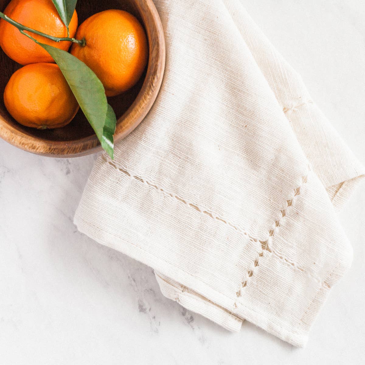 Pulled Cotton Napkin: Rattan