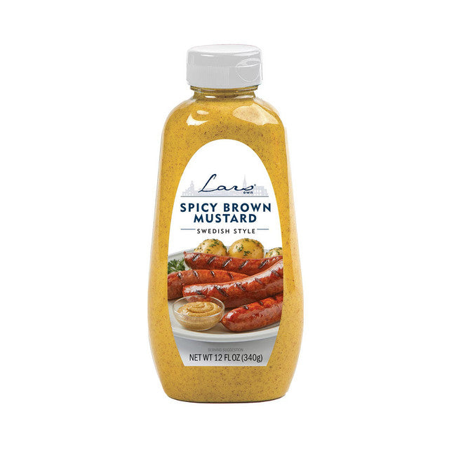 Lars Own Spicy Brown Mustard 12 oz