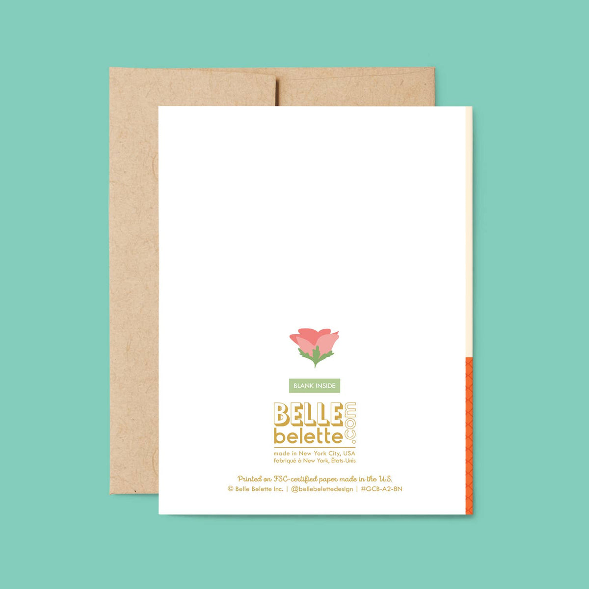 Swedish Princess Cake Birthday Card - Retro Fika Birthday