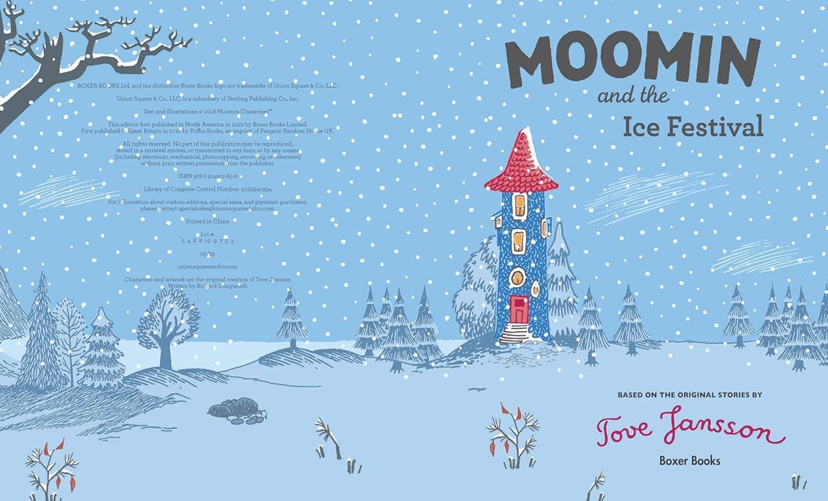 Moomin and the Ice Festival: Paper Over Board