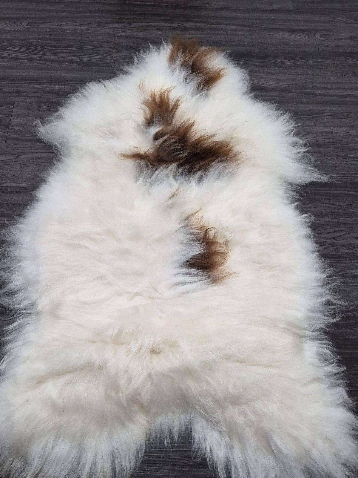 Icelandic Sheepskin Wool Fur Rug & Scandinavian De #3