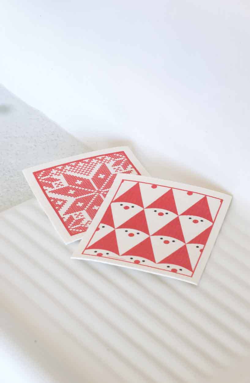 Swedish Dishcloth - AT Dala Horse