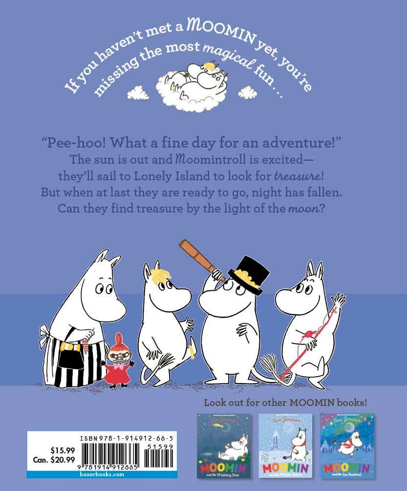 Moomin and the Moonlight Adventure by Tove Jansson: Paper Over Board