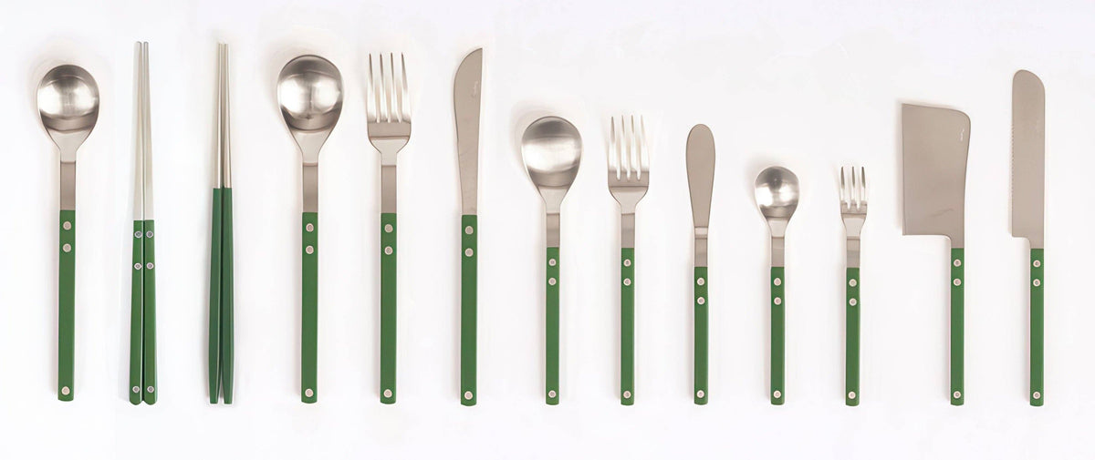 Bogen Sentier Satin Flatware: Sky