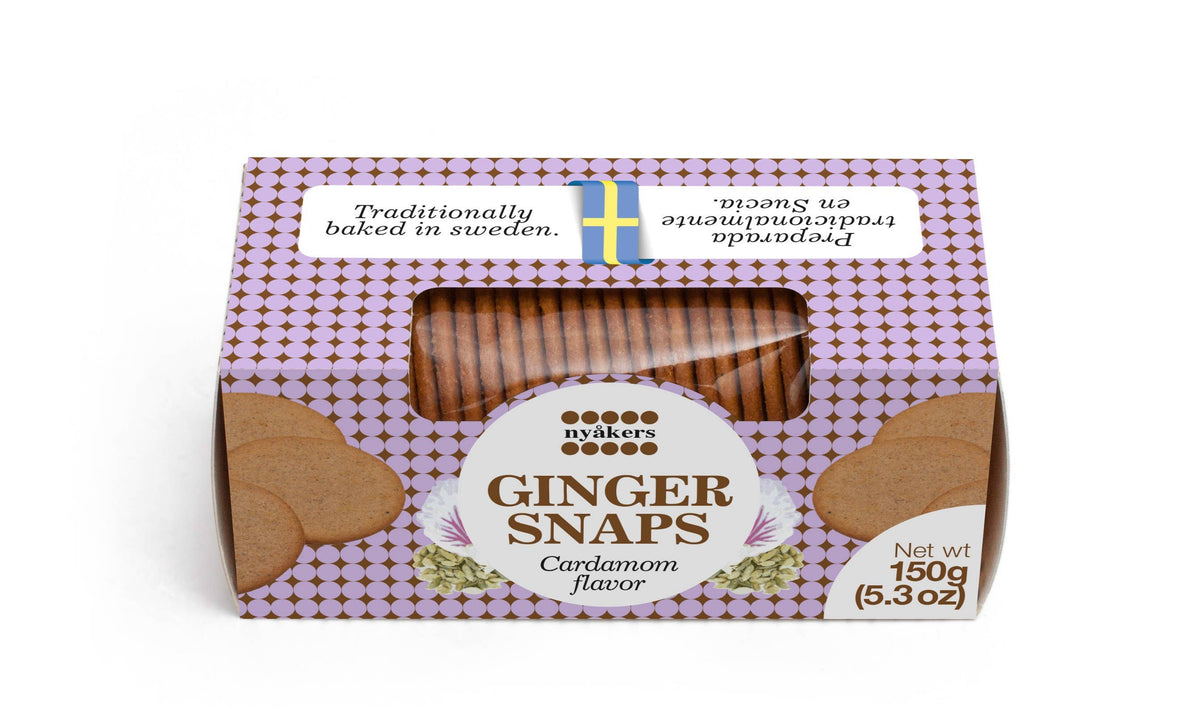 Cardamom Gingersnaps in Box