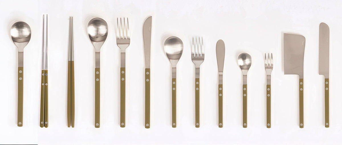 Bogen Sentier Satin Flatware: Vanilla
