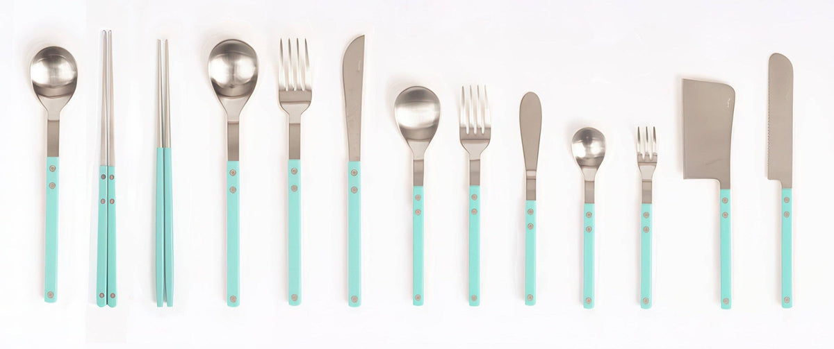 Bogen Sentier Satin Flatware: Sky
