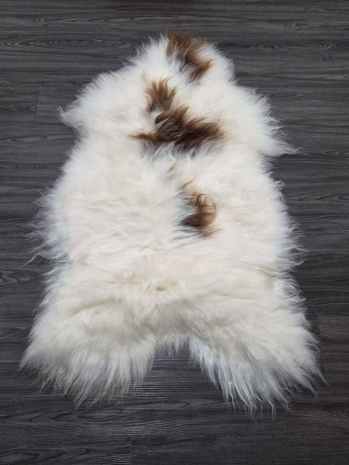 Icelandic Sheepskin Wool Fur Rug & Scandinavian De #3