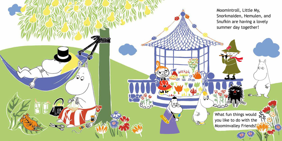 Moominvalley Friends: Board Book