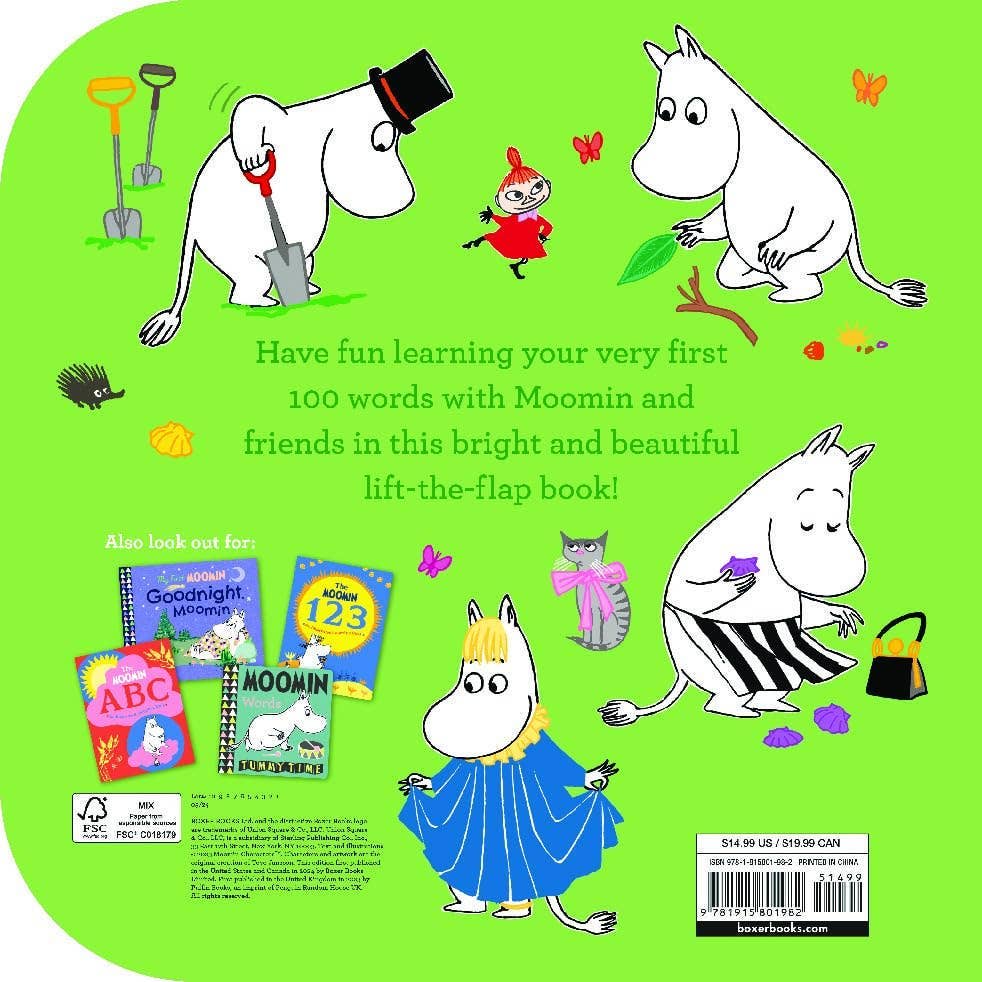 Moomin’s First 100 Words: Board Book