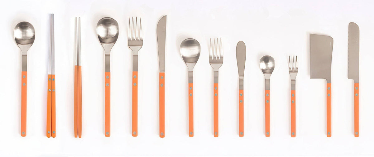 Bogen Sentier Satin Flatware: Sky