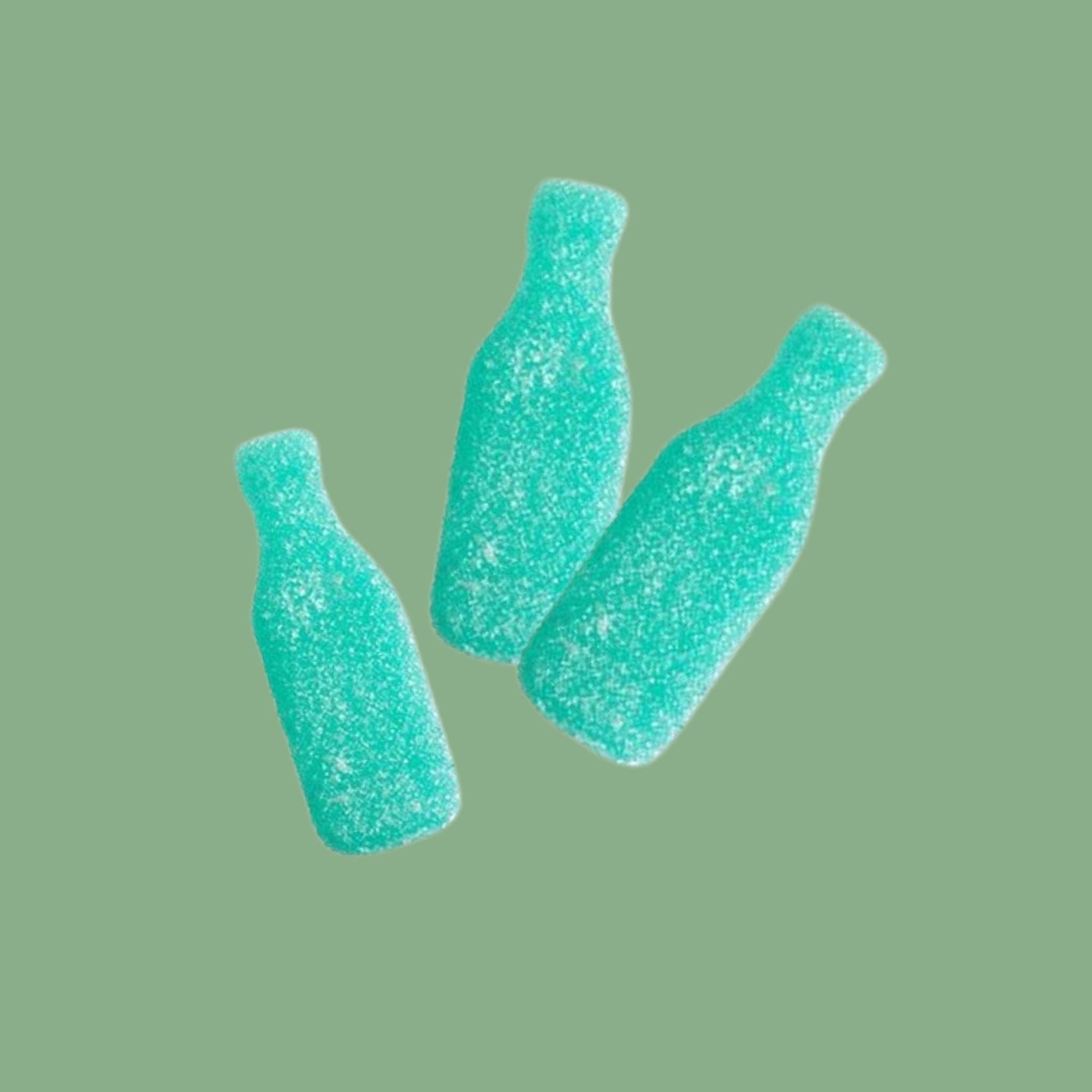 Close up Grahn's Soda Pops Swedish Pick and Mix Candy