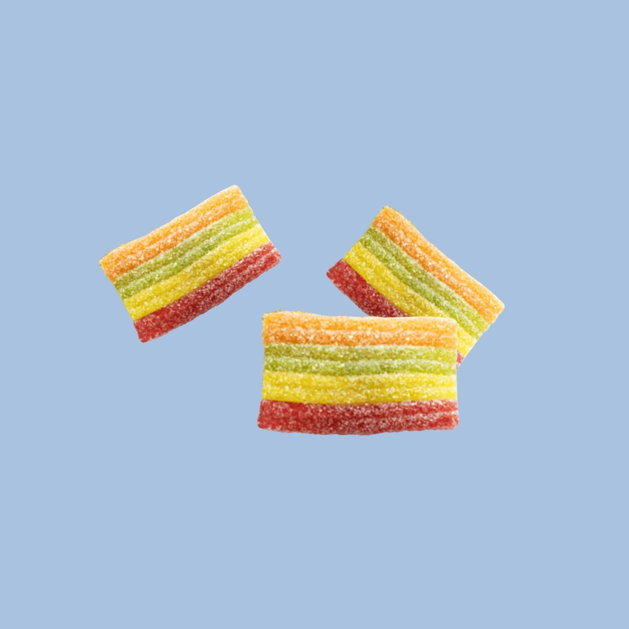 Close up Haribo Miami Sour Swedish Pick and Mix Candy