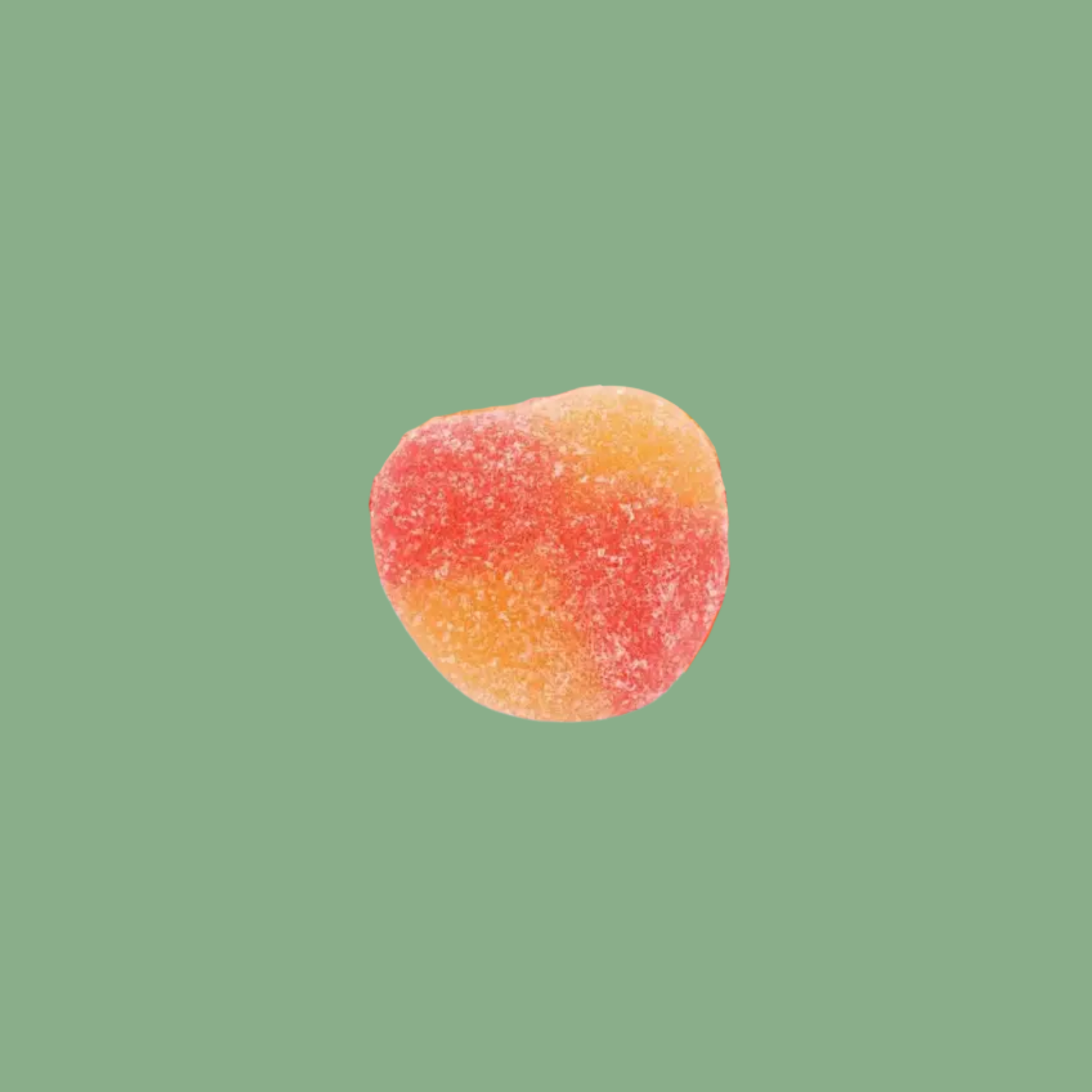 Haribo Peaches Close up