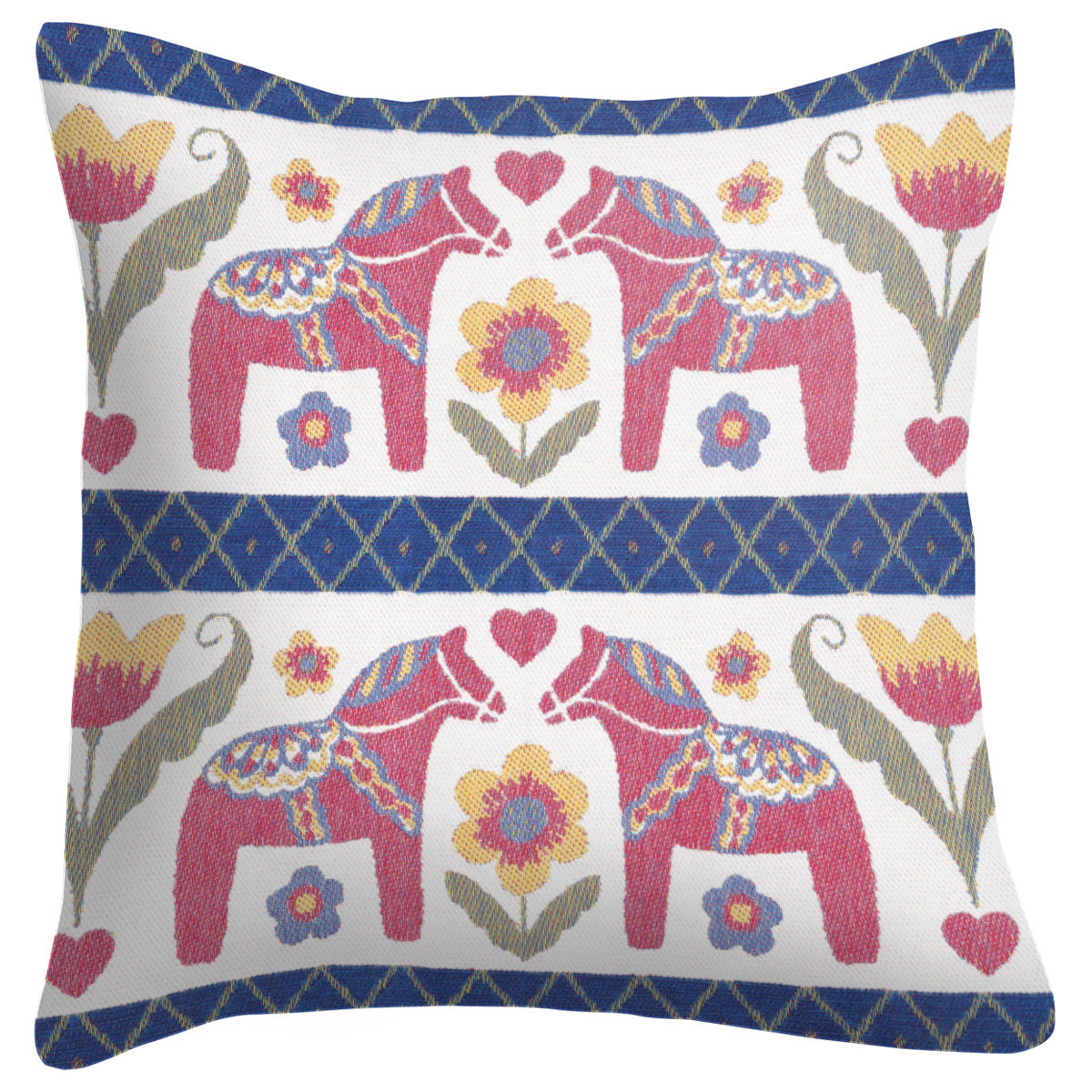 Ekelund Parhästar Pillow Cover 40x40 cm